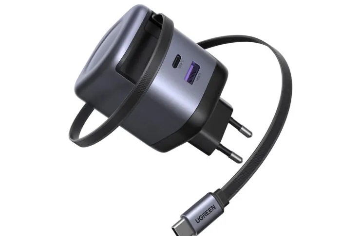 Spina e caricabatterie con cavo integrato, solo 19,49 € - macitynet.it