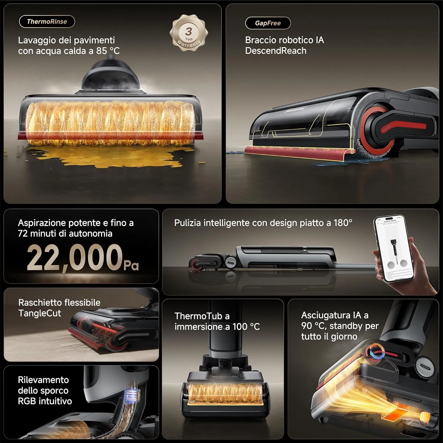 Dreame H15 Pro Heat lavapavimenti smart a caldo, con AI, sconto di 150 € - macitynet.it