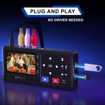 Come digitalizzare le videocassette VHS senza computer col registratore PORTTA - macitynet.it