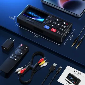 Come digitalizzare le videocassette VHS senza computer col registratore PORTTA - macitynet.it