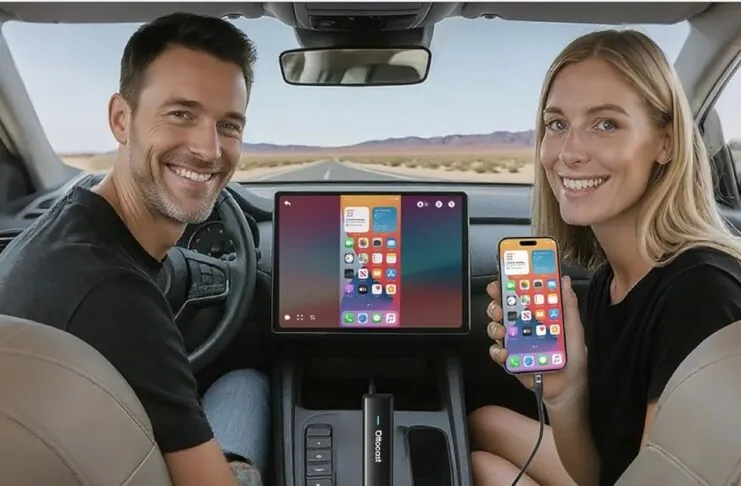 Recensione Ottocast Mirror Touch, video e app sullo schermo CarPlay - macitynet.it