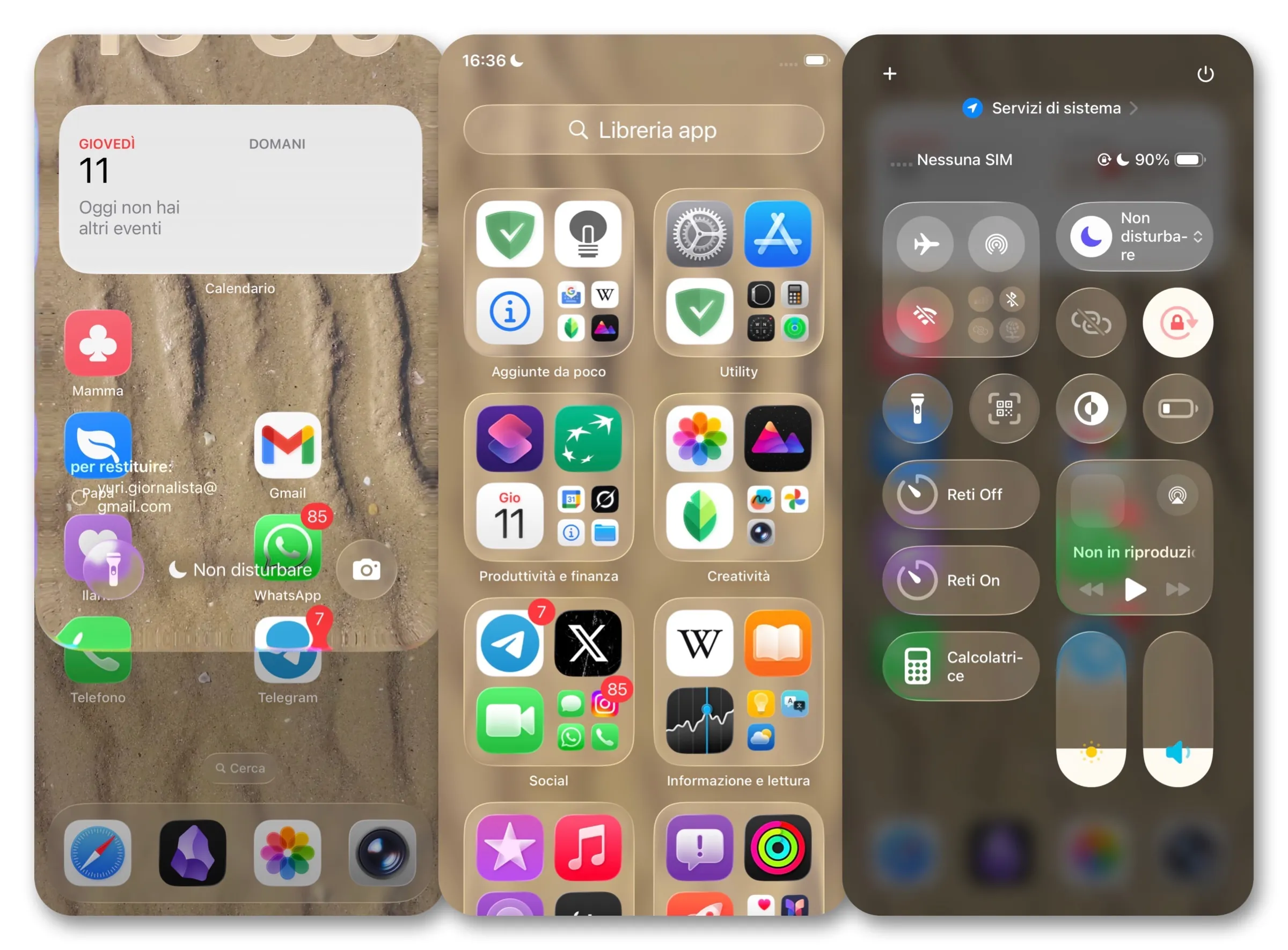 Come ridurre l'effetto Liquid Glass su tutti i dispositivi Apple - macitynet.it Come ridurre l'effetto Liquid Glass su tutti i dispositivi Apple - macitynet.it
