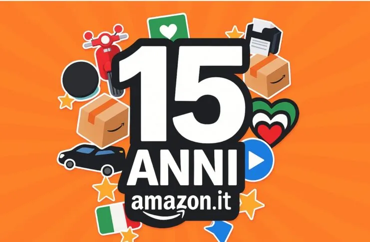 Coupon da 15 euro e festiva di scont per i 15 anni di Amazon in Italia - macitynet.it