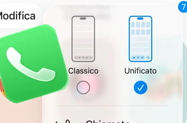 Come ripristinare il vecchio design dell'app Telefono su iPhone con iOS 26 - macitynet.it
