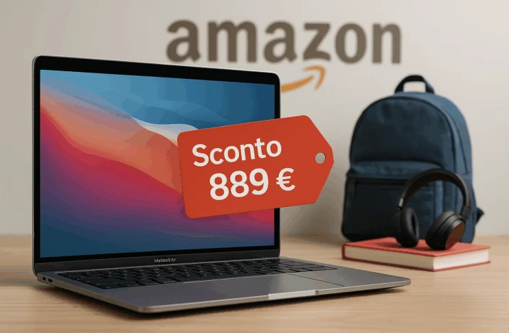 Se sei studente Prime Amazon ti sconta il MacBook Air M4 a 889€ - macitynet.it
