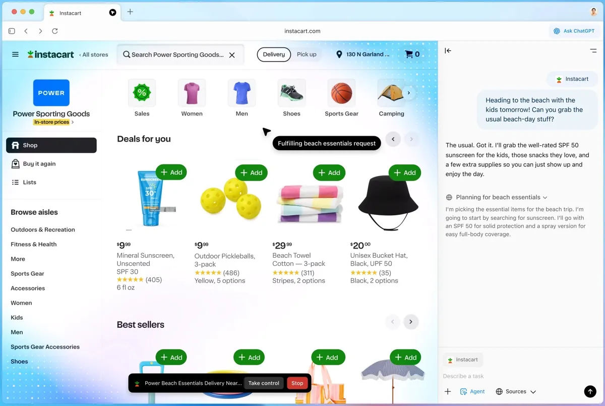 Con ChatGPT Atlas il browser diventa il tuo assistente e agente - macitynet.it