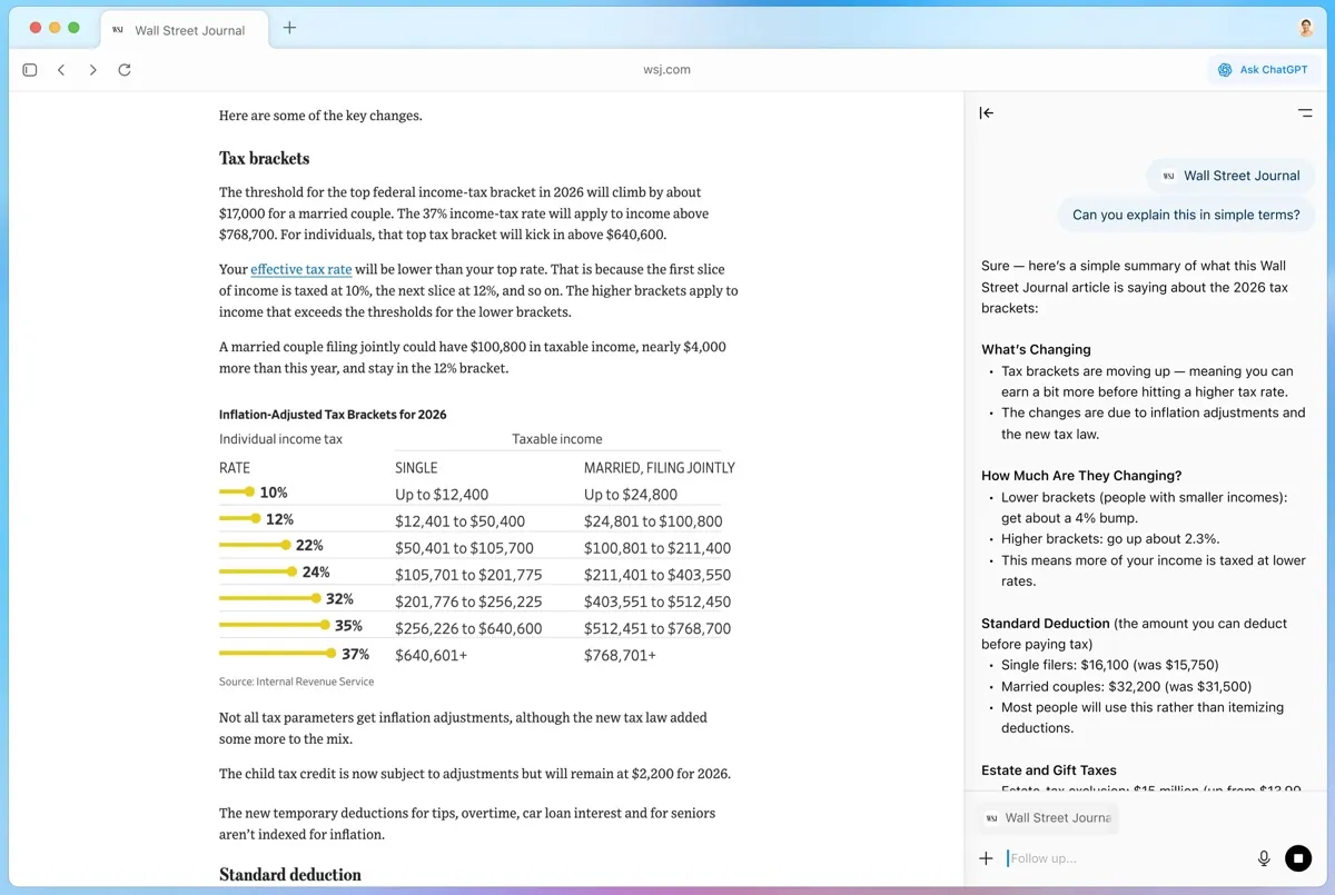 Con ChatGPT Atlas il browser diventa il tuo assistente e agente - macitynet.it