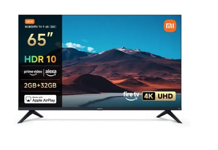 Festa Prime, Xiaomi TV F2 65 pollici Smart TV 4K con Fire TV integrata a 369€ - macitynet.it
