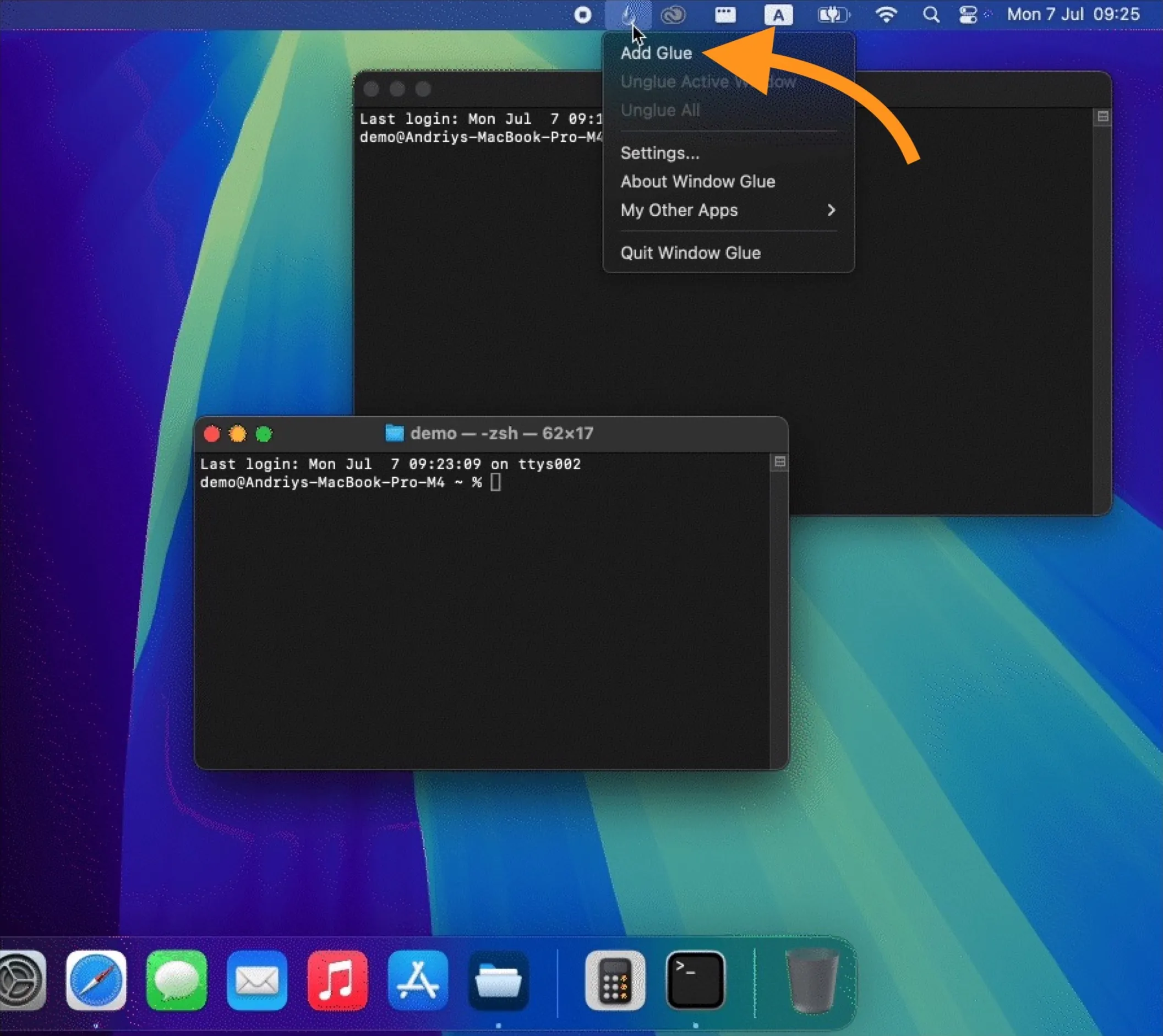 Window Glue, l'app che incolla due finestre su Mac - macitynet.it Window Glue, l'app che incolla due finestre su Mac - macitynet.it