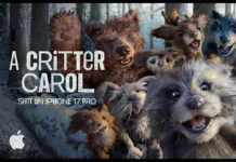 A Critter Carol è lo spot Apple di Natale 2025 Fotogramma dello spot “A criter Carol”