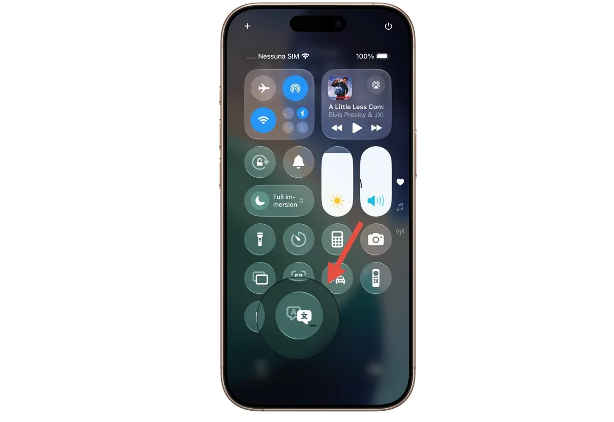Traduci nel centro di controllo