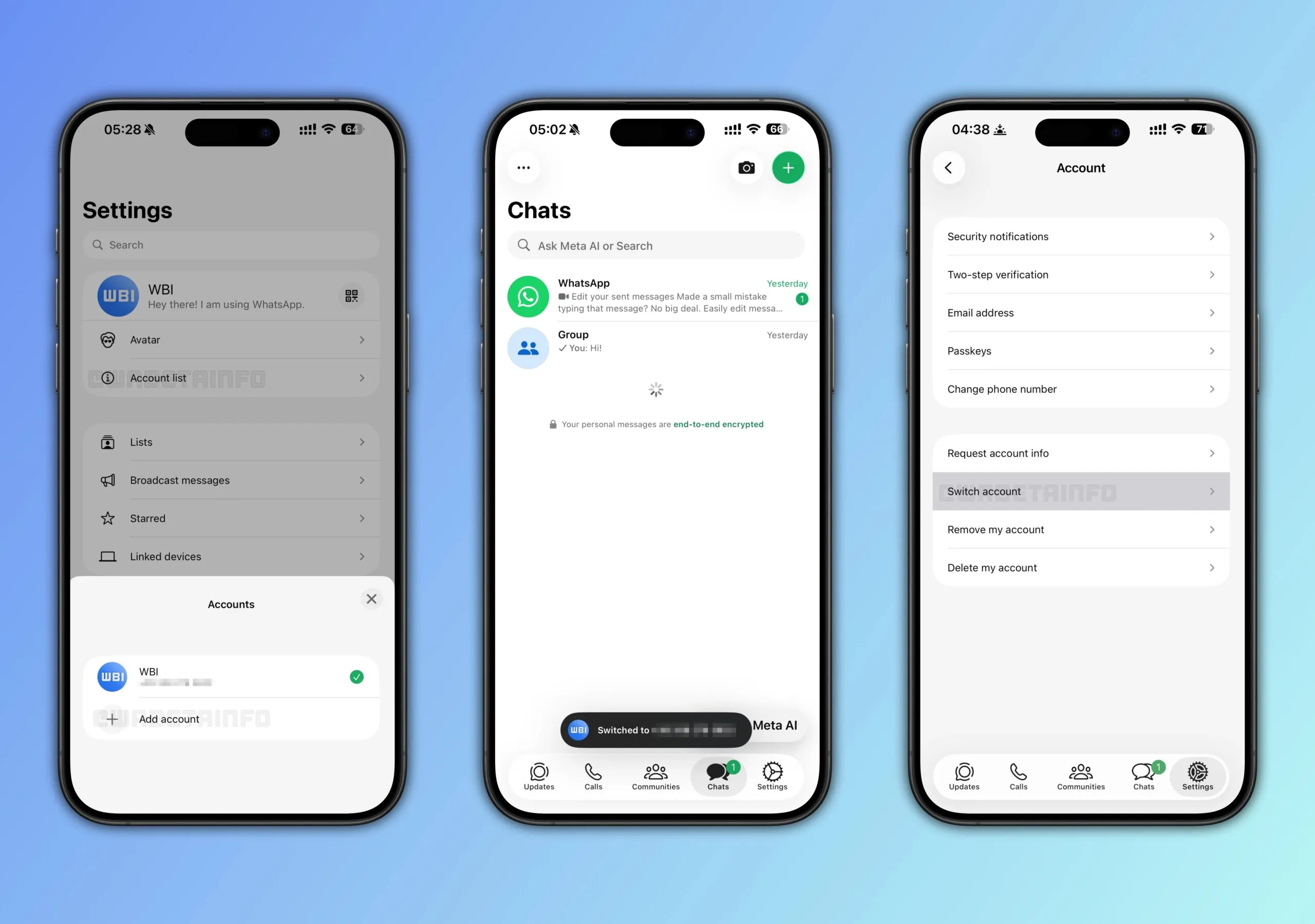 Nella beta WhatsApp per iOS, arriva finalmente il multi account - macitynet.it Nella beta WhatsApp per iOS, arriva finalmente il multi account - macitynet.it