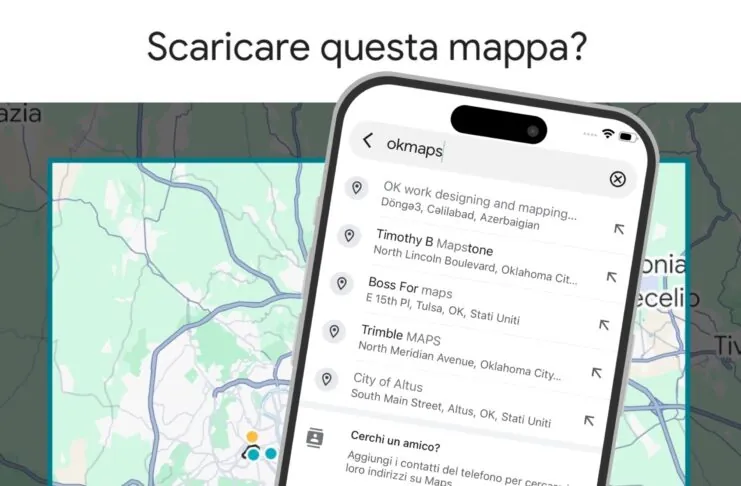 Google Maps, la parola magica per scaricare le mappe offline - macitynet.it