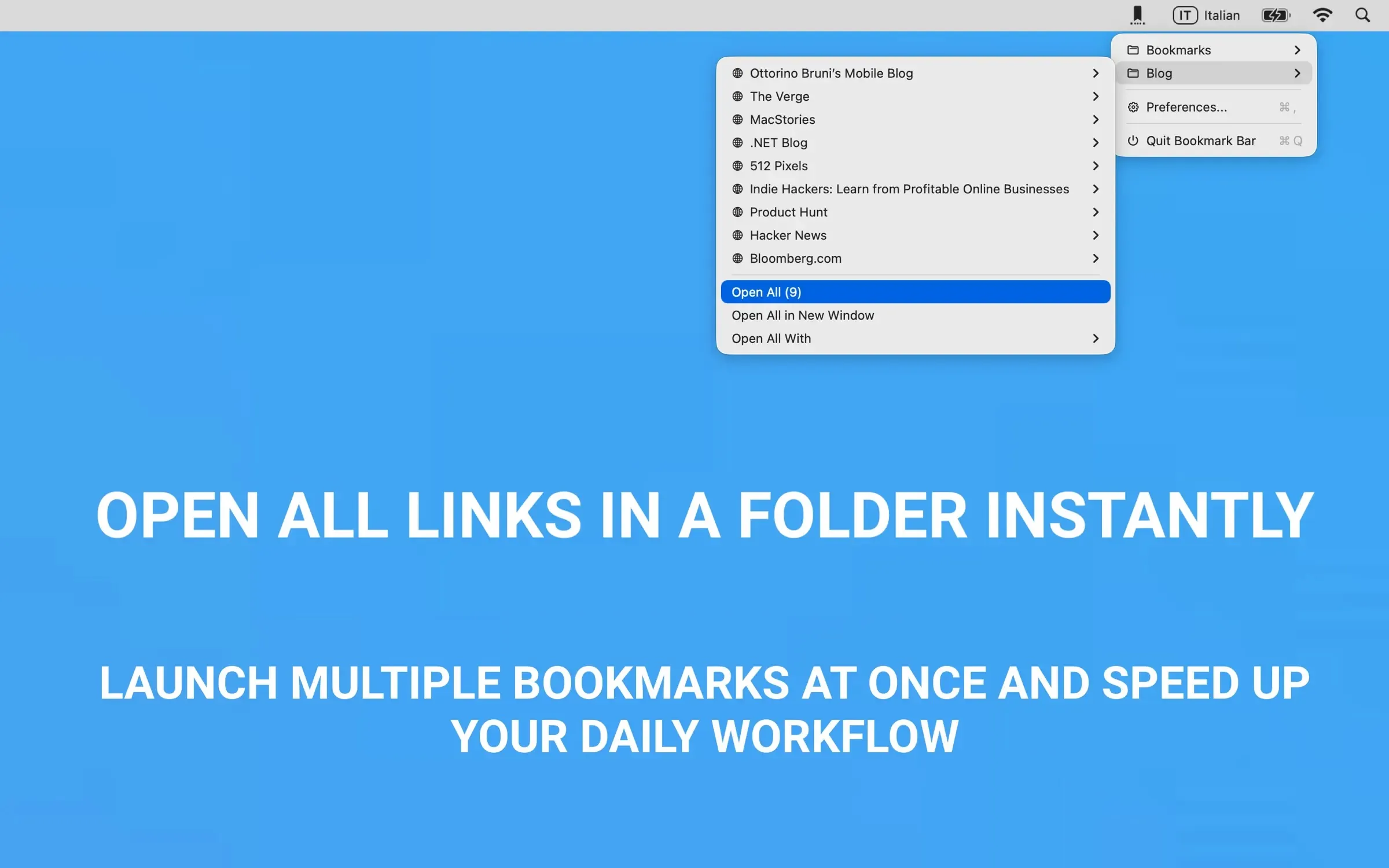Bookmark Bar, l'app definitiva per gestire i preferiti dei browser su Mac - macitynet.it Bookmark Bar, l'app definitiva per gestire i preferiti dei browser su Mac - macitynet.it